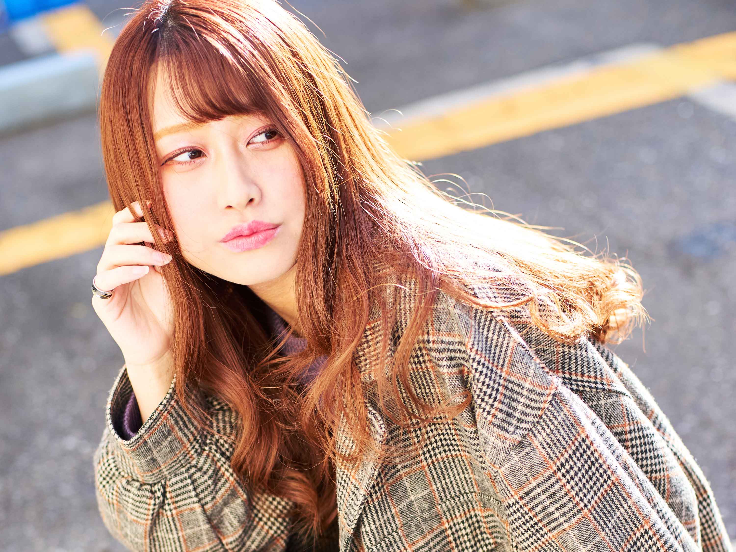 撮影会モデル サクラ 大阪難波近辺屋外で撮影